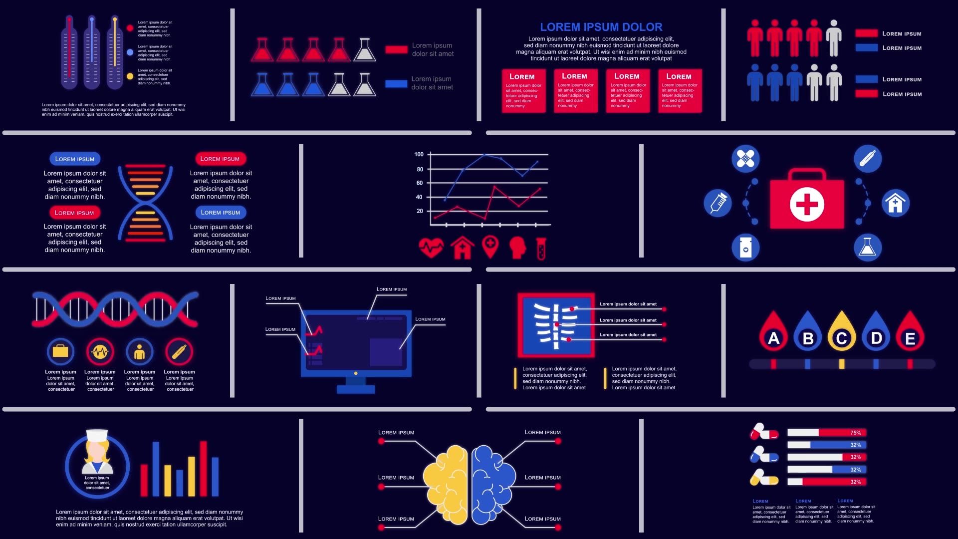 Healthcare Infographics Vol.56 Videohive 28114029 After Effects Image 4