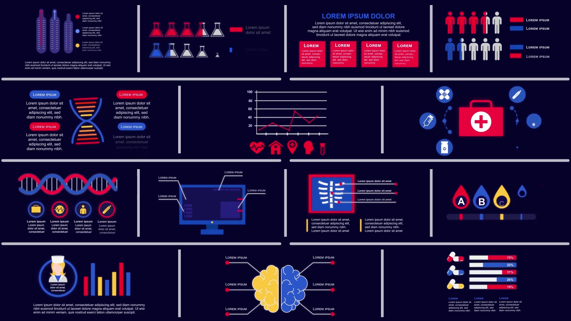 Healthcare Infographics Vol.56 Videohive 28114029 After Effects Image 5