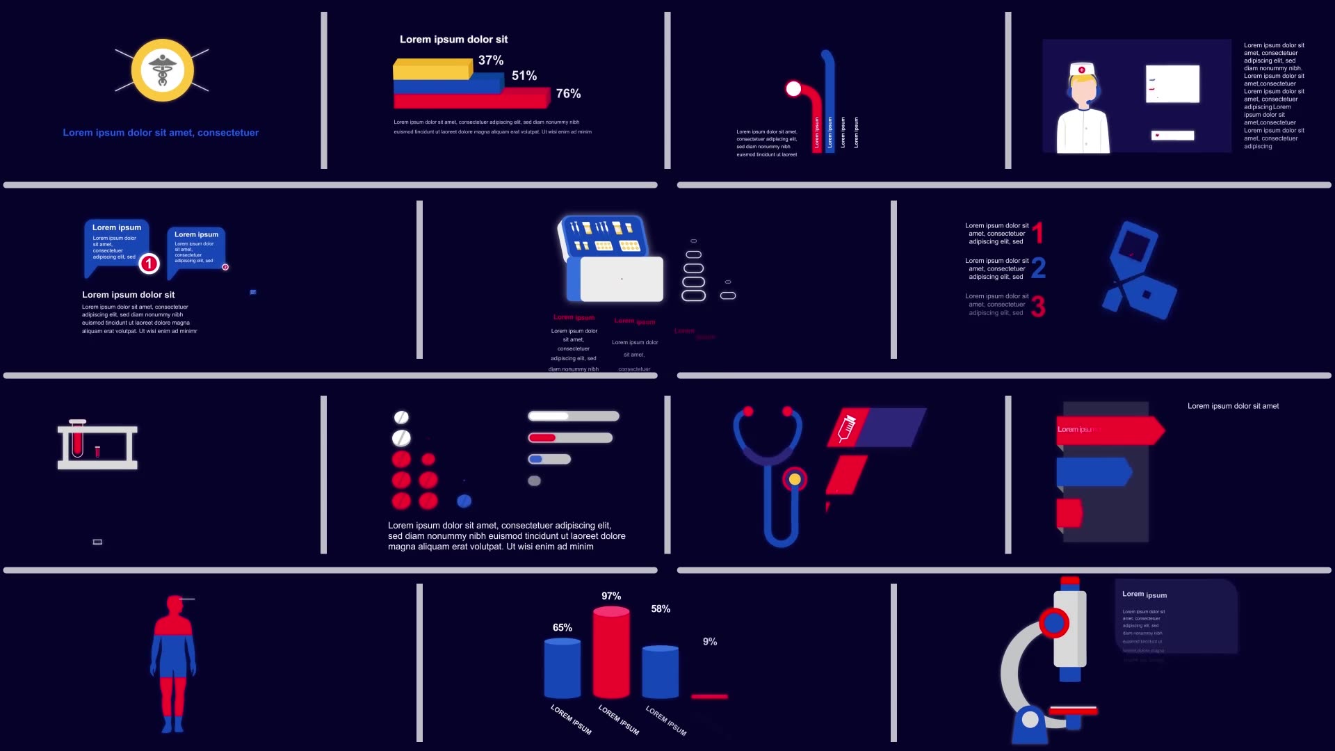 Healthcare Infographics Vol.56 Videohive 28114029 After Effects Image 6