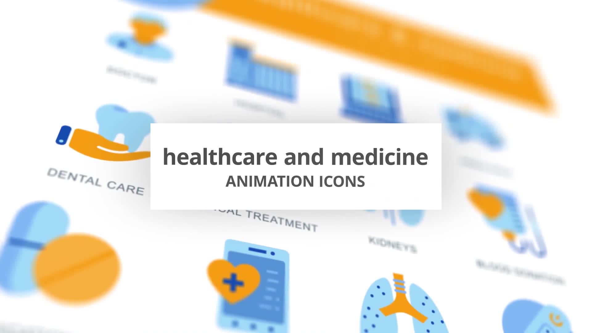 Healthcare & Medicine Animation Icons Videohive 28168254 After Effects Image 1