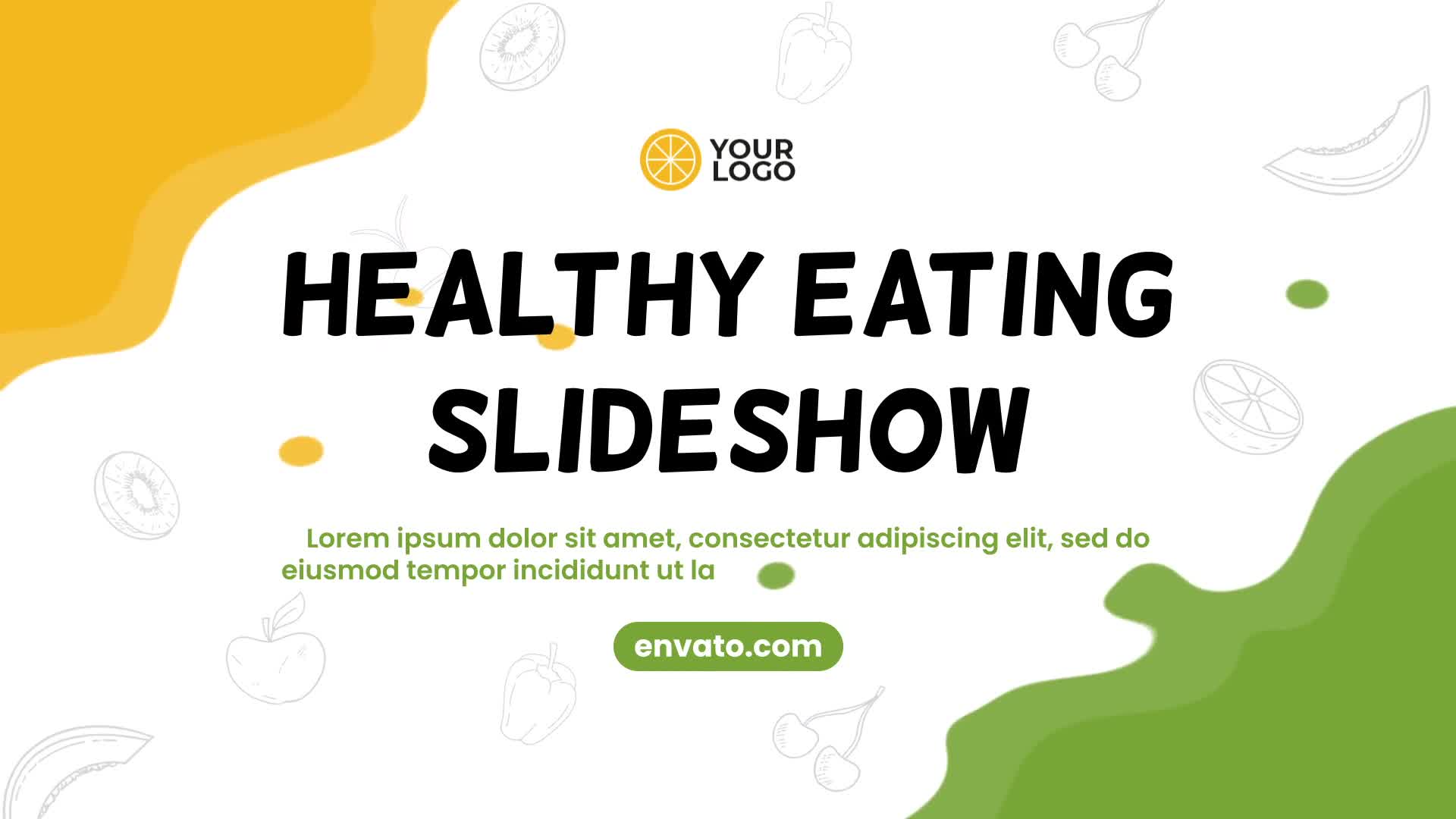 Healthy Eating MOGRT Videohive 34812472 Premiere Pro Image 1