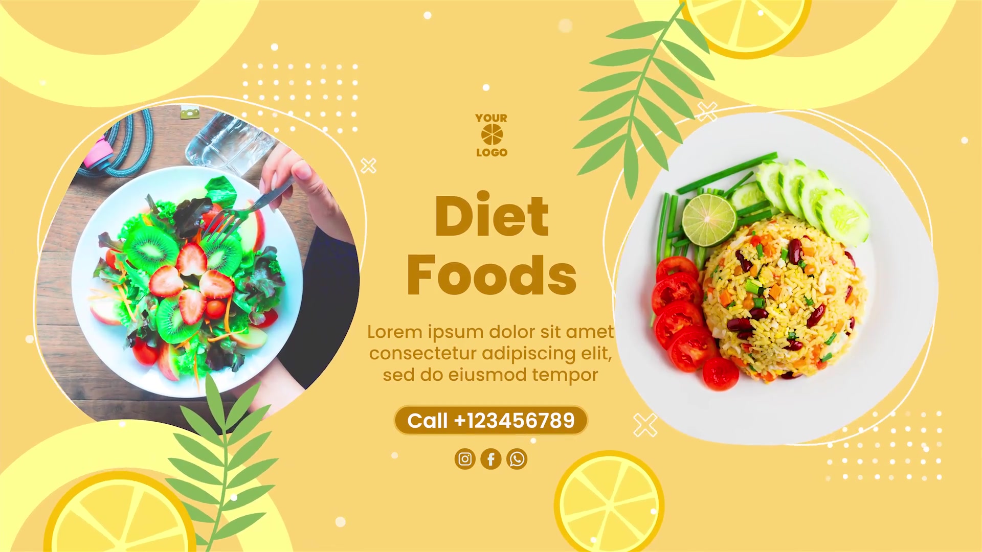 Healthy Food | Diet Promo Videohive 34900376 After Effects Image 4