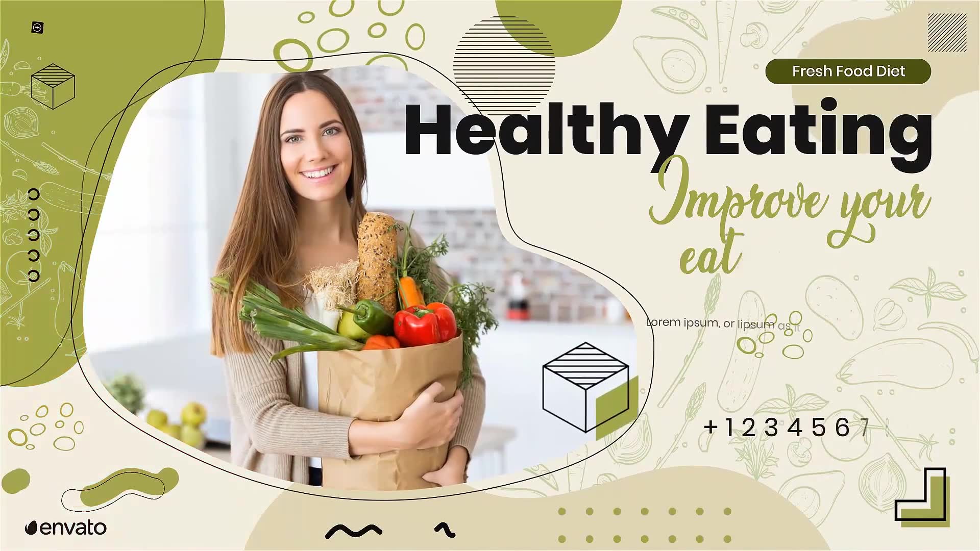 Healthy Food. Diet Promo Videohive 38128682 Premiere Pro Image 2