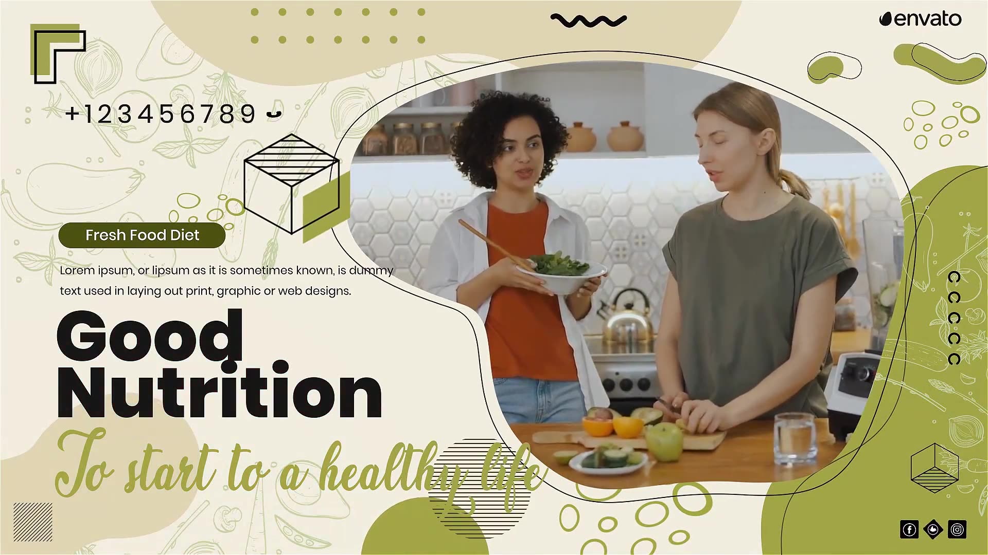 Healthy Food. Diet Promo Videohive 38128682 Premiere Pro Image 3