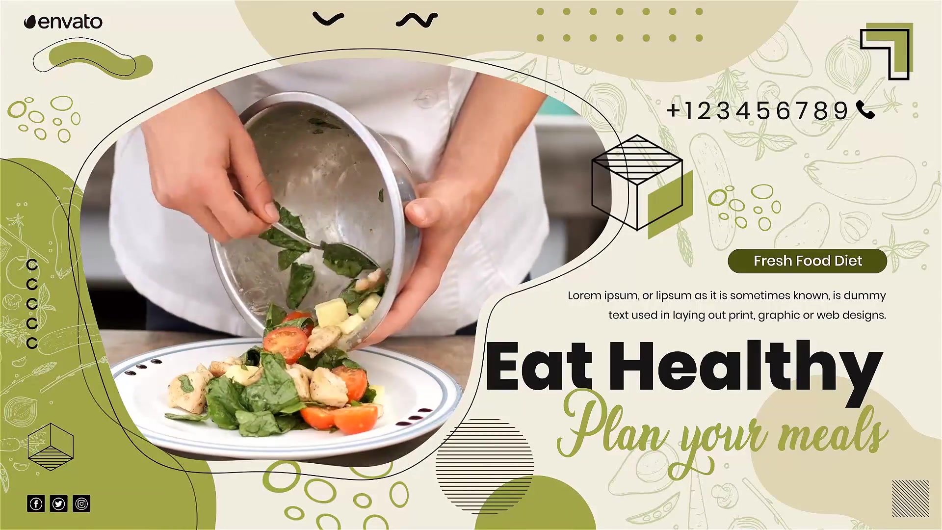 Healthy Food. Diet Promo Videohive 38128682 Premiere Pro Image 4