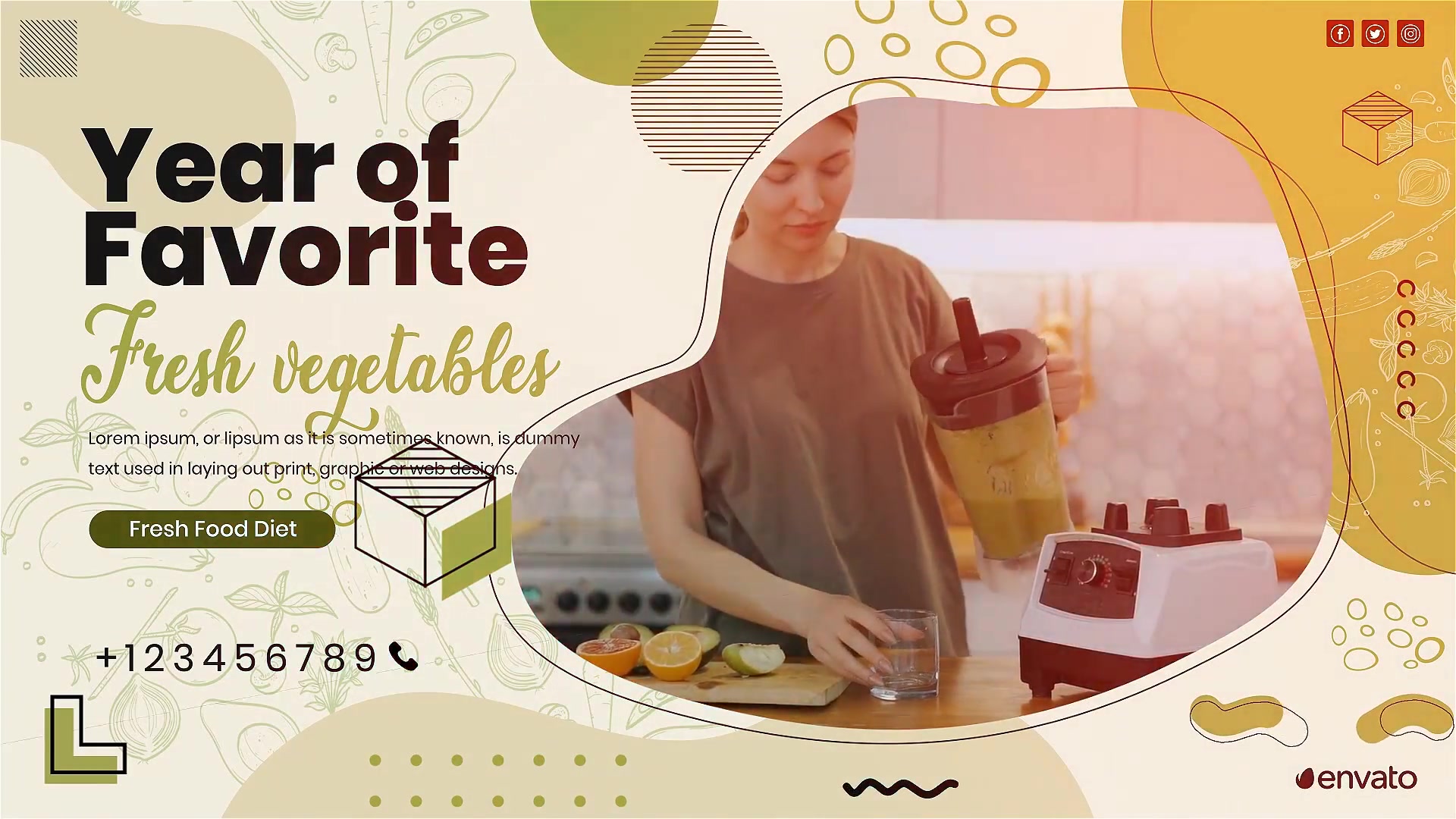 Healthy Food. Diet Promo Videohive 38128682 Premiere Pro Image 5