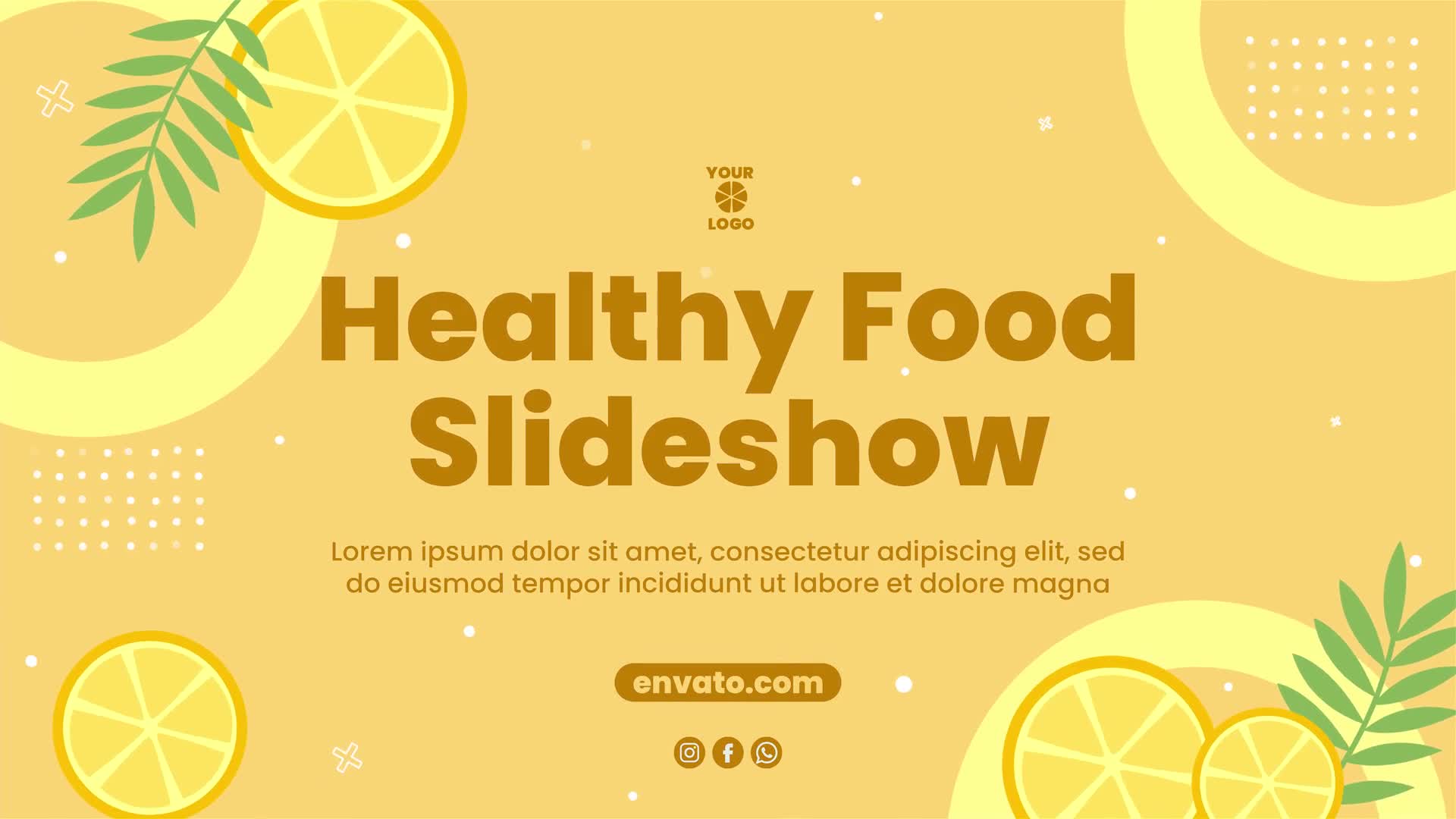 Healthy Food | Diet Promo | MOGRT Videohive 34964227 Premiere Pro Image 1