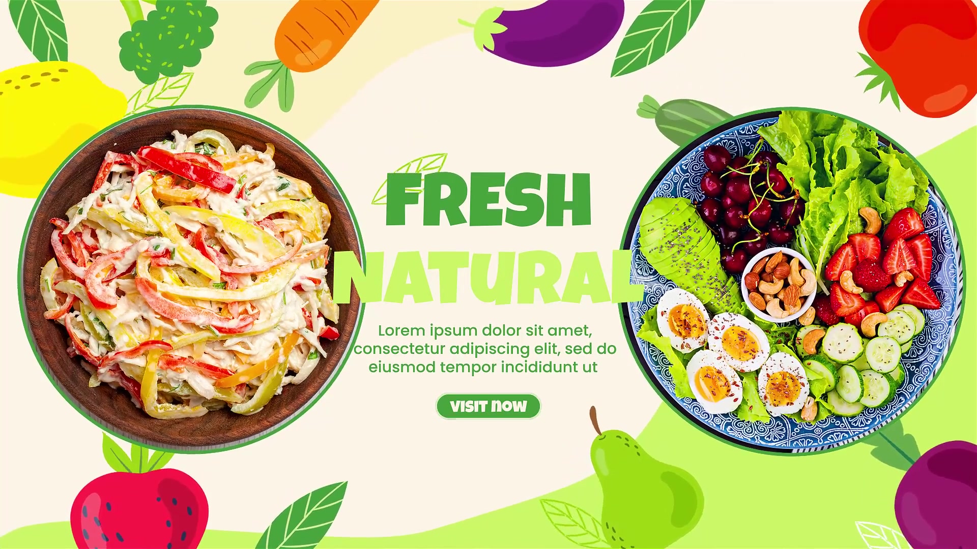 Healthy Food Menu Videohive 35480942 After Effects Image 4