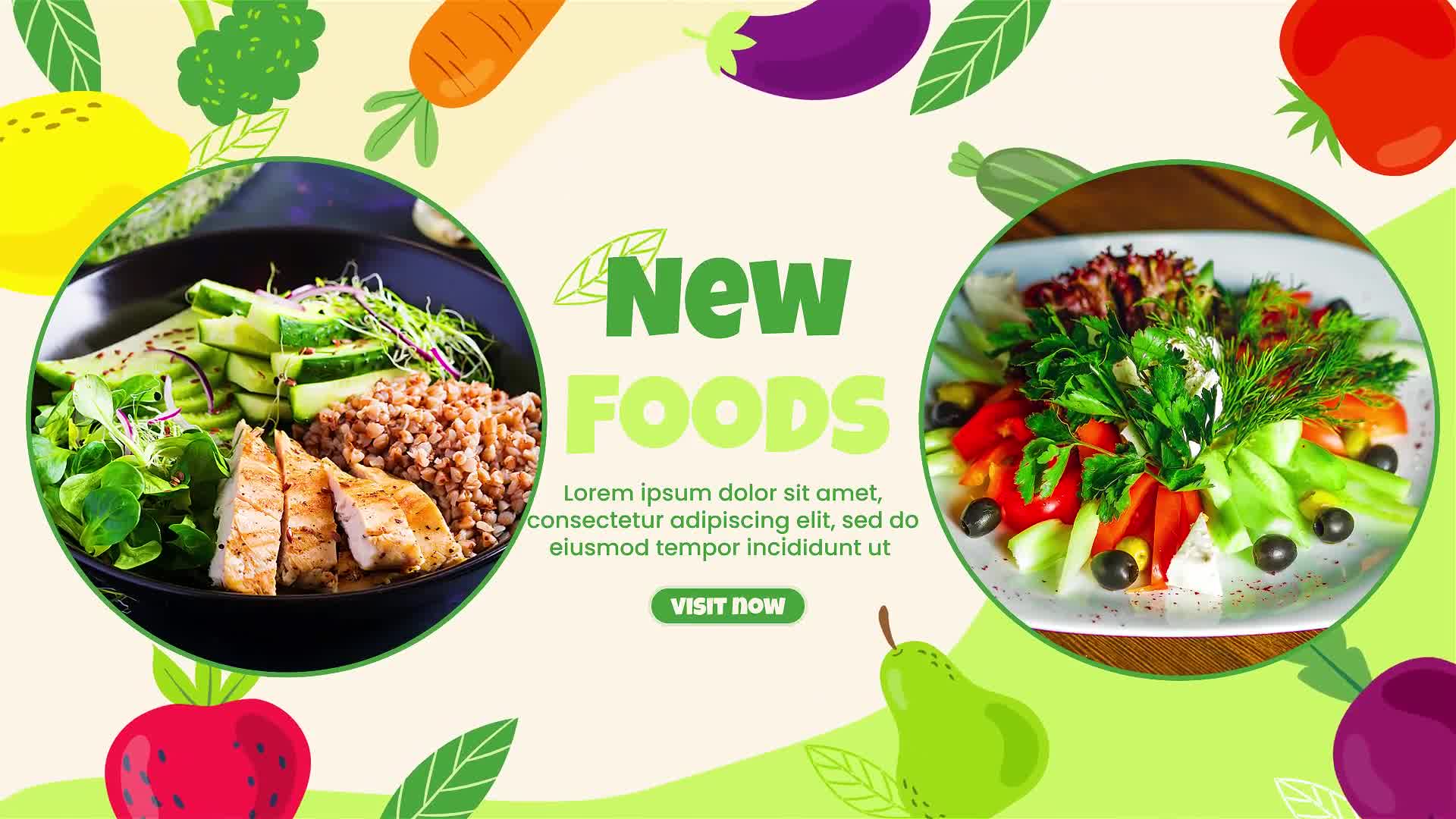 Healthy Food Menu Videohive 35480942 After Effects Image 9