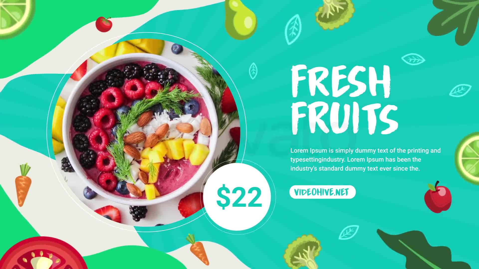 Healthy Food Promo Videohive 37647385 After Effects Image 10