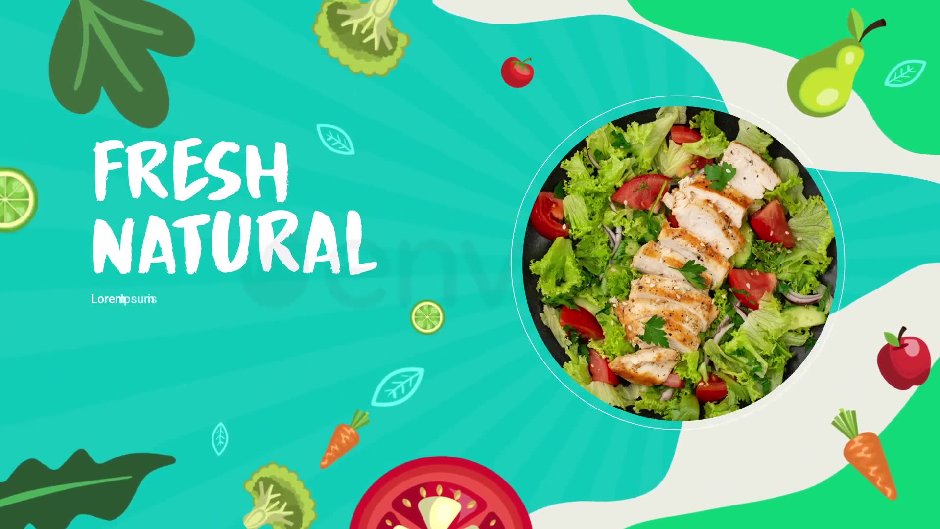 Healthy Food Promo Videohive 37647385 After Effects Image 2