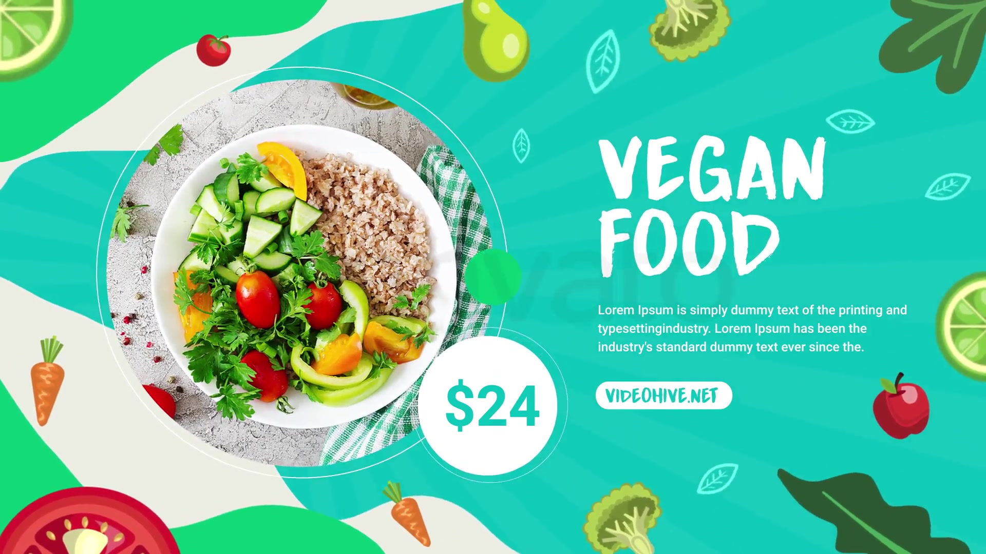 Healthy Food Promo Videohive 37647385 After Effects Image 4