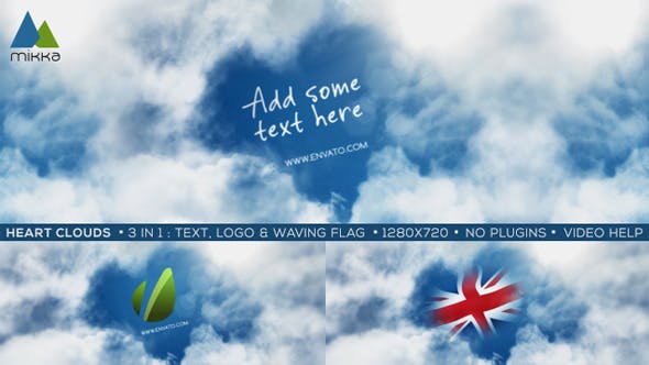Heart Clouds - 4997974 Videohive Download
