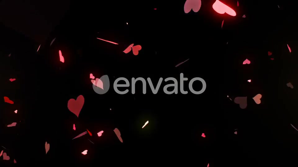 Hearts Confetti Transitions - Download Videohive 21752111