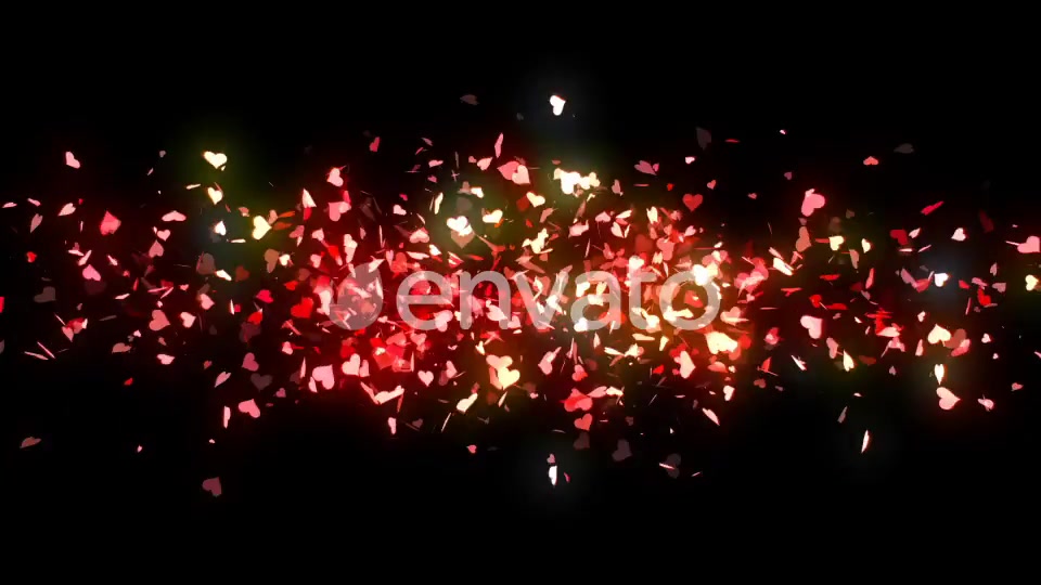 Hearts Confetti Transitions - Download Videohive 21752111