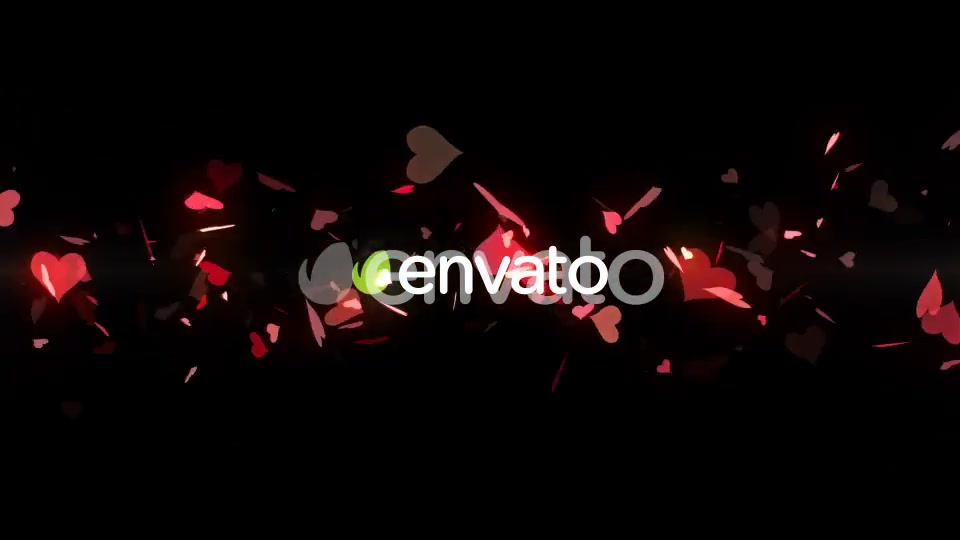 Hearts Confetti Transitions - Download Videohive 21752111