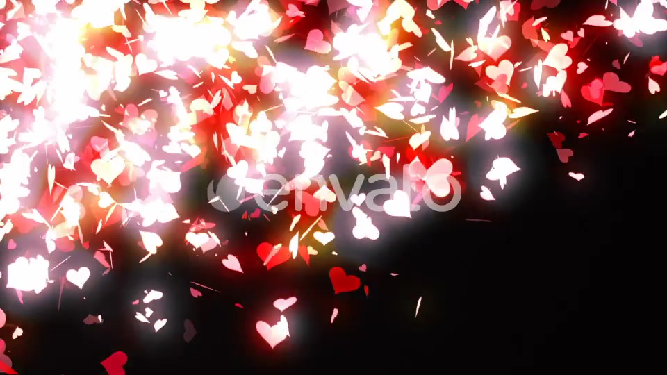 Hearts Confetti Transitions - Download Videohive 21752111