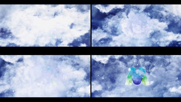 Heaven Cloud Sky Logo - Videohive Download 36945551