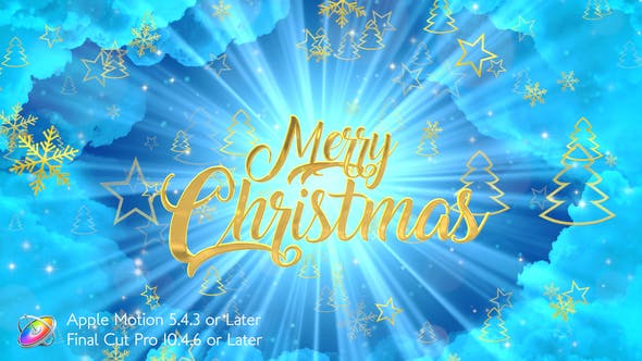 Heavenly Christmas Promo Apple Motion - Videohive 25157545 Download