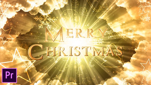 Heavenly Christmas Titles Premiere Pro - Videohive 24917558 Download