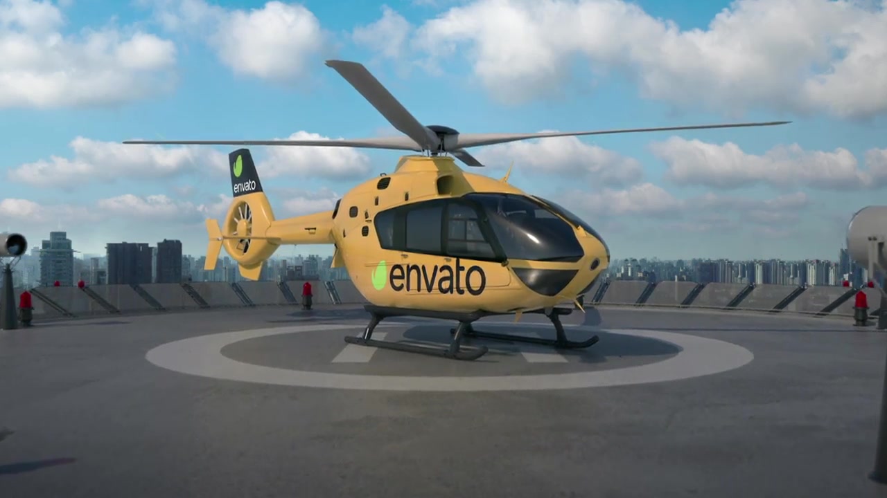 Helicopter 3D Logo Videohive 23270340 After Effects Image 3