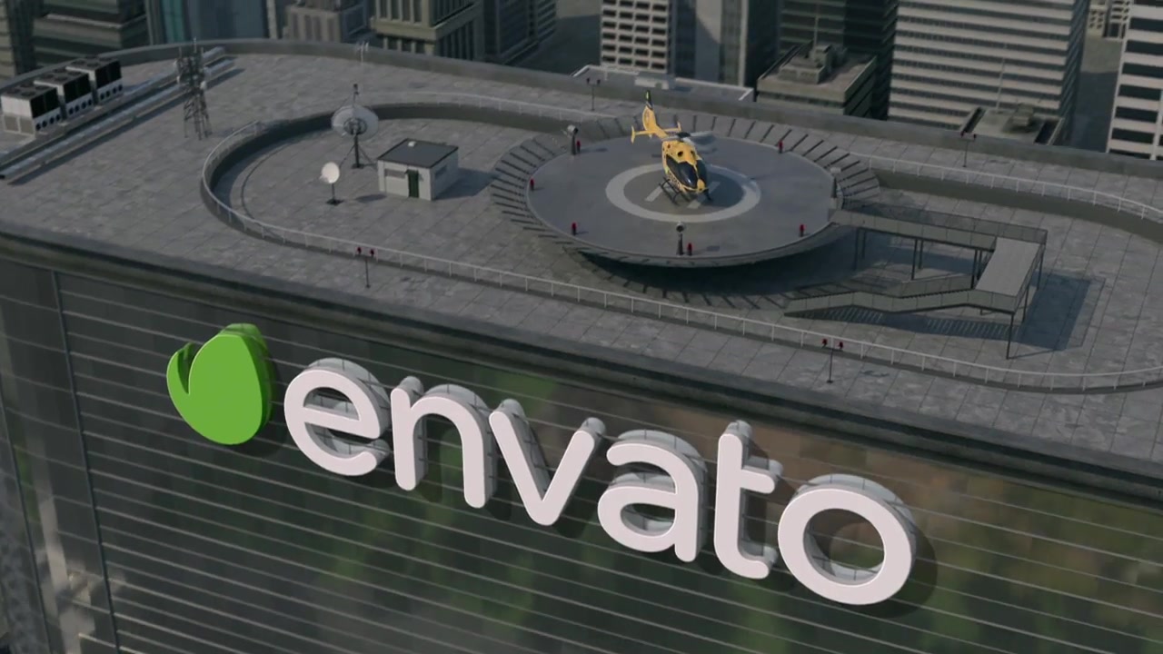 Helicopter 3D Logo Videohive 23270340 After Effects Image 7