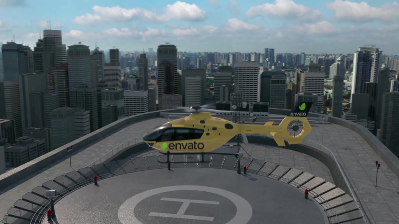 Helicopter 3D Logo Videohive 23270340 After Effects Image 8