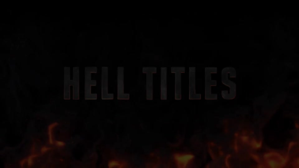 Hell Fire Titles Videohive 24141496 After Effects Image 11