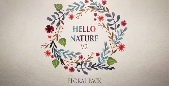 Hello Nature — Floral Pack v2 - Download Videohive 11099843