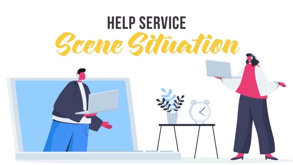 Help service Scene Situation - Download Videohive 27642559