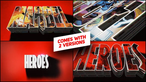 Heroes Logo Intro - Videohive 26447403 Download