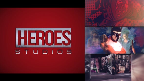Heroes Logo Intro - Videohive Download 24806276