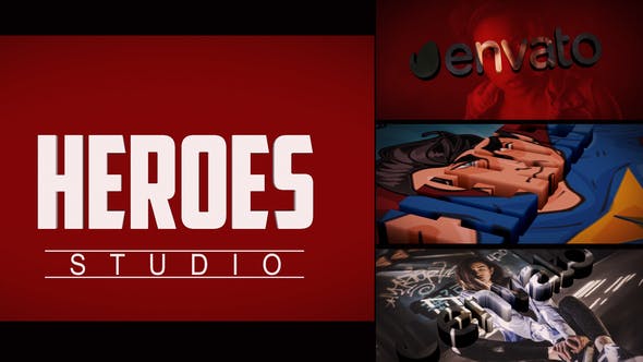 Heroes Logo Reveal - 38460162 Download Videohive