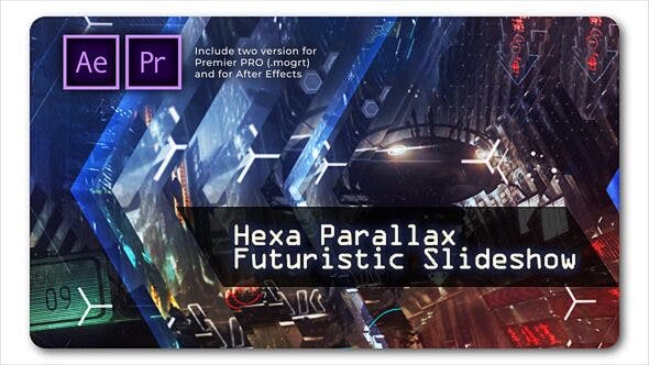 Hexa Parallax | Futuristic Slideshow - Download Videohive 27178657