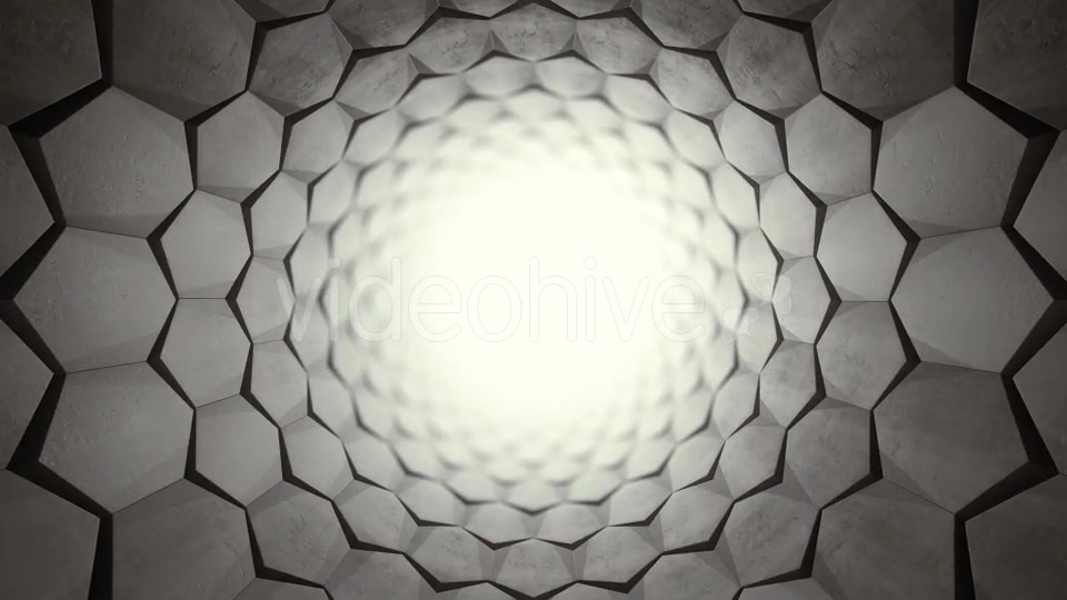 Hexagon Light Tunnel - Download Videohive 14923177