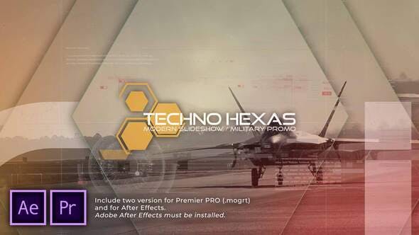 Hexagones Opener Techno Promo - 31161580 Videohive Download