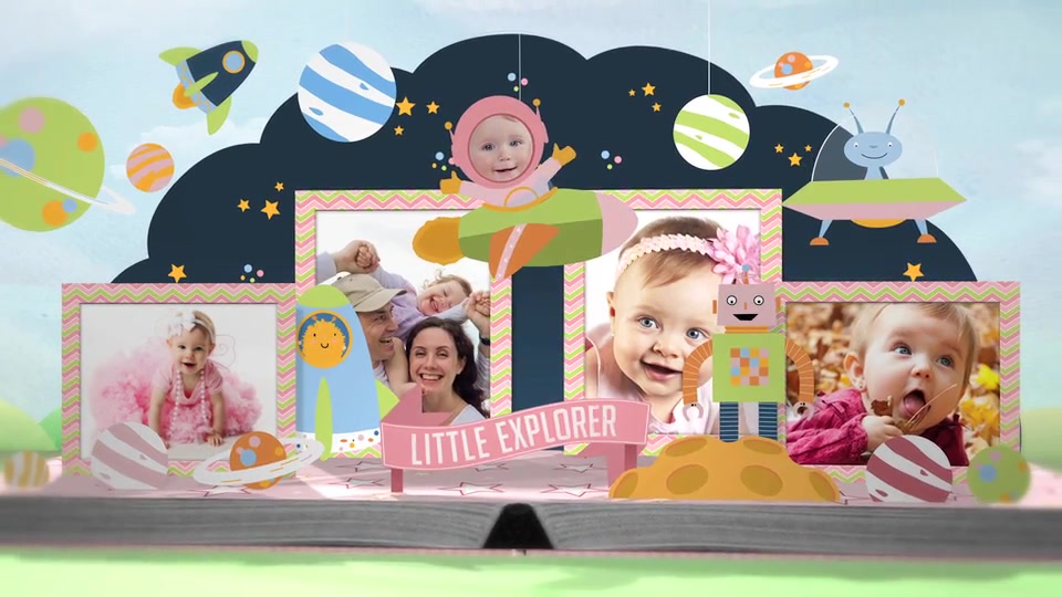 Hey, Im Turning One! Baby Birthday Album Videohive 9118154 After Effects Image 8