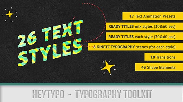 Heytypo // Typography Toolkit - Videohive 7588486 Download