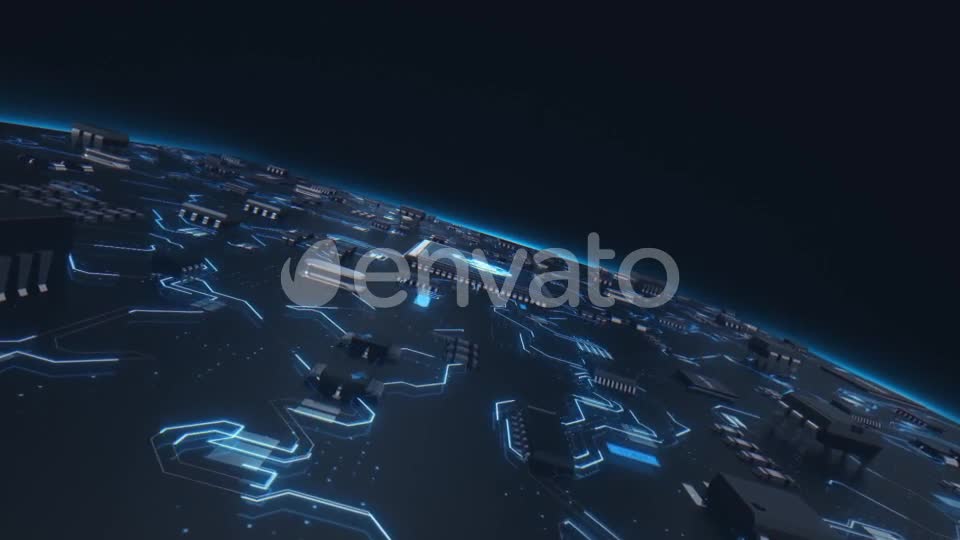 Hi Tech Chip Logo Reveal Videohive 22119410 After Effects Image 1