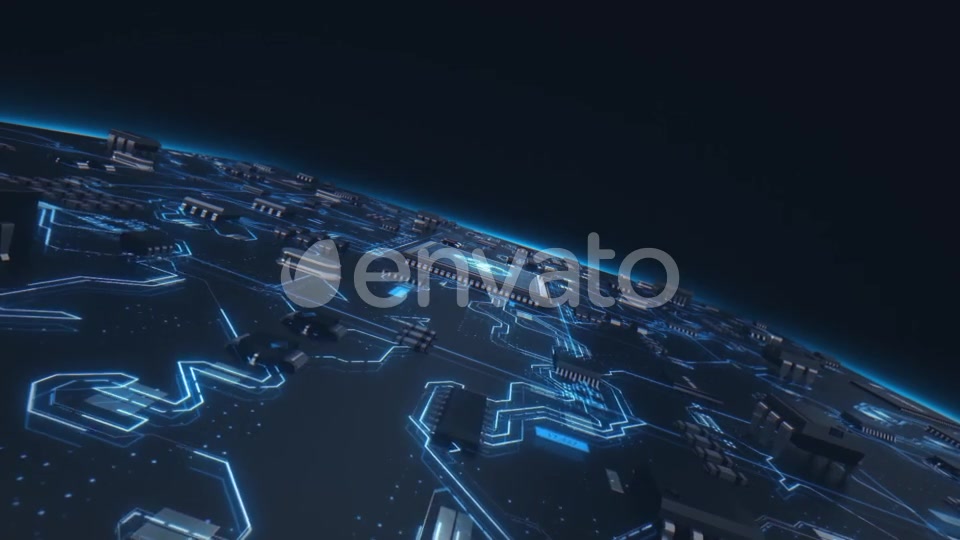 Hi Tech Chip Logo Reveal Videohive 22119410 After Effects Image 3