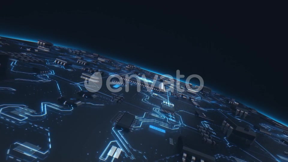 Hi Tech Chip Logo Reveal Videohive 22119410 After Effects Image 4