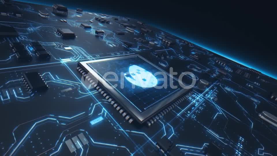 Hi Tech Chip Logo Reveal Videohive 22119410 After Effects Image 8
