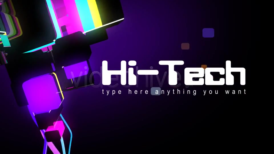 Hi tech color cubes - Download Videohive 2245159