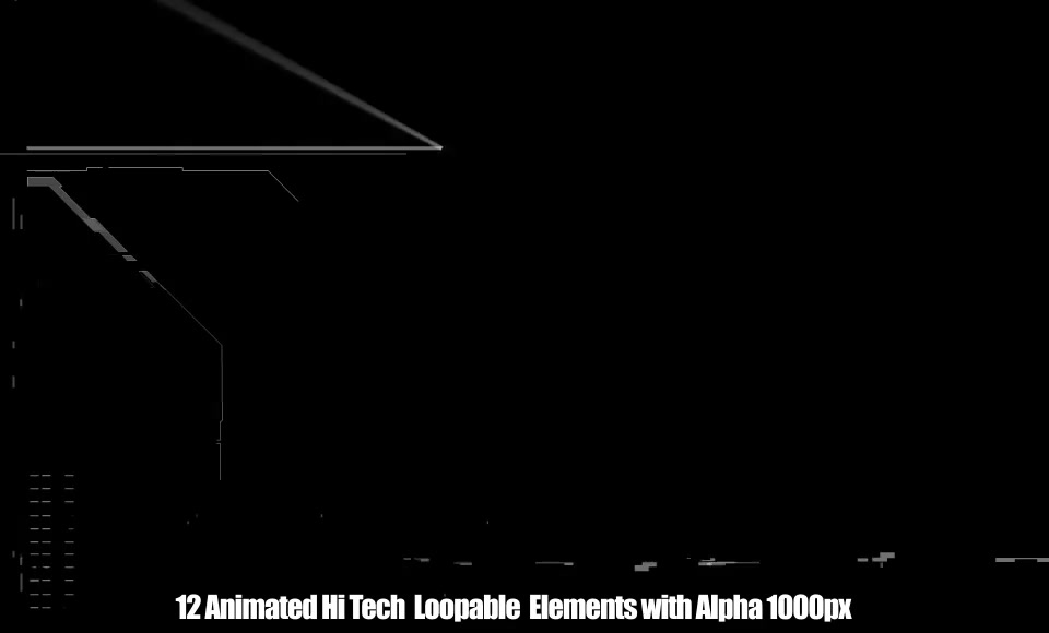 Hi Tech Elements 1 Videohive 2652304 Motion Graphics Image 4