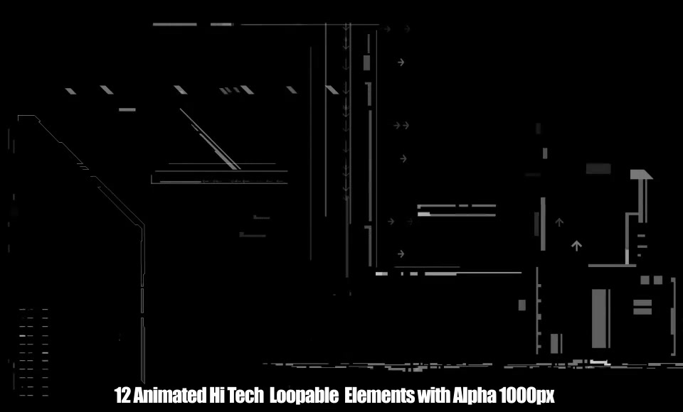 Hi Tech Elements 1 Videohive 2652304 Motion Graphics Image 7
