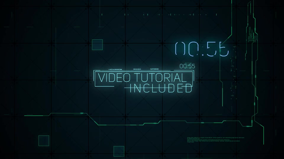 Hi Tech Glitches (Countdown and Titles) - Download Videohive 21994356