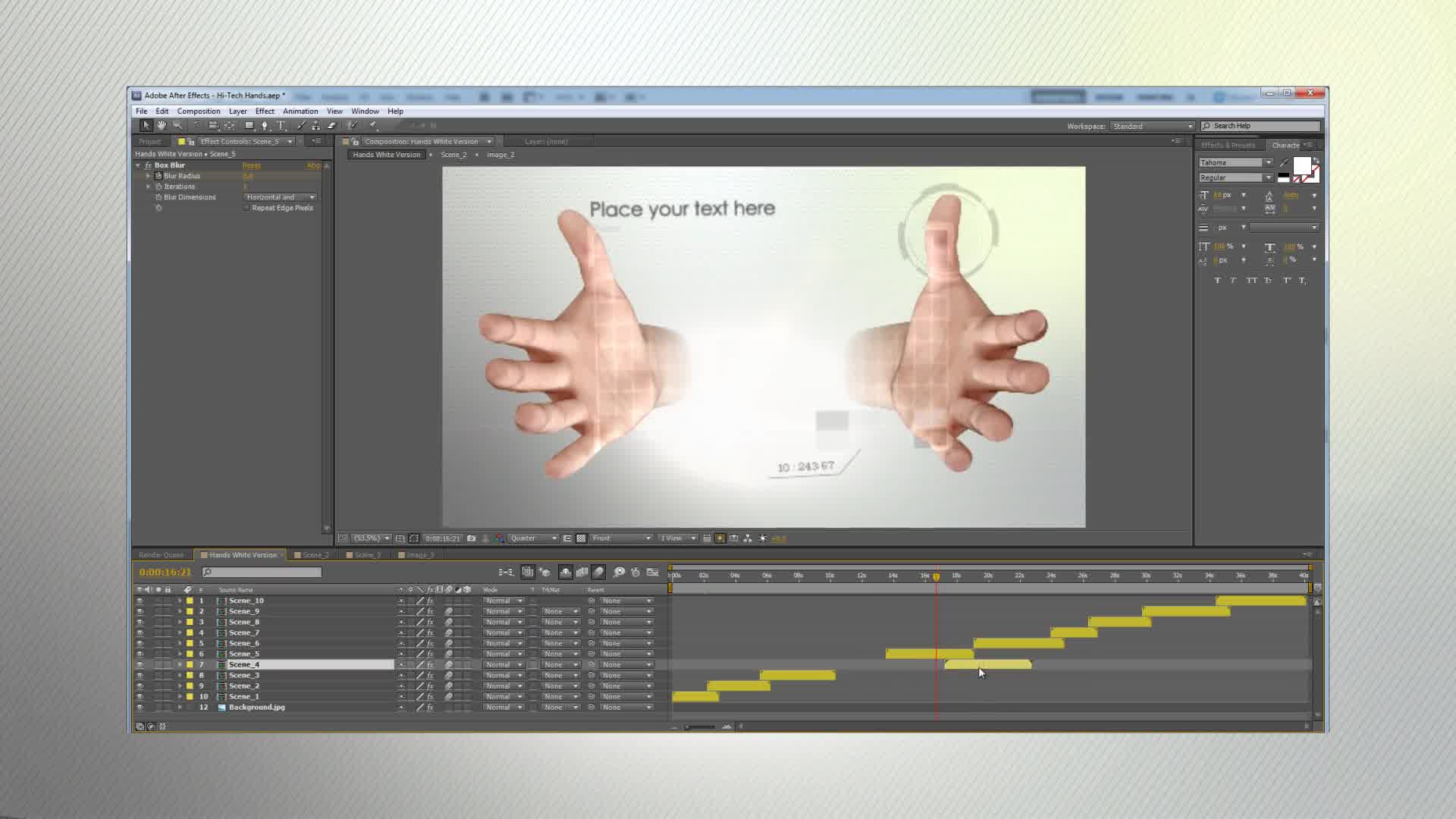 Hi Tech Hands - Download Videohive 15008311