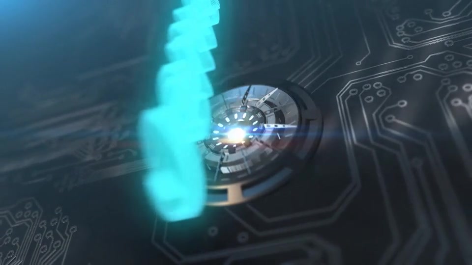 Hi Tech Hologram Logo - Download Videohive 11933436