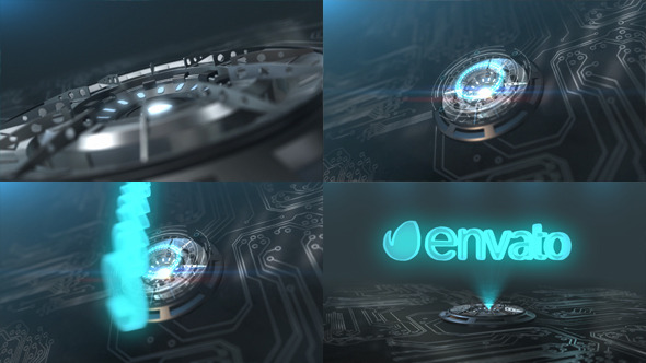 Hi Tech Hologram Logo - Download Videohive 11933436