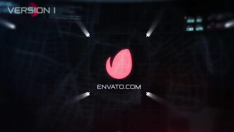 Hi Tech HUD Logo Reveal - Download Videohive 18087339